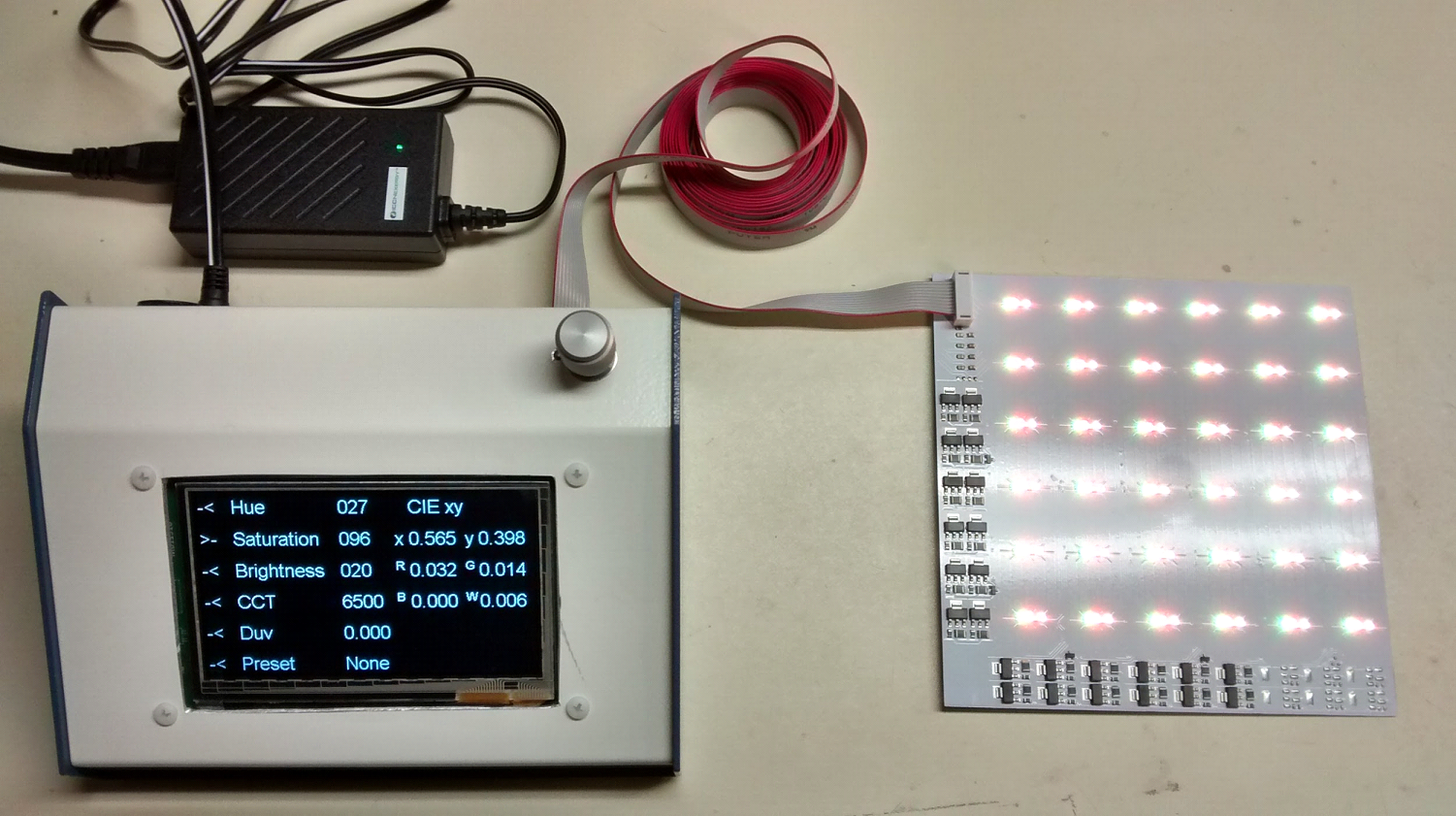 RGBW Color Changing Demo System